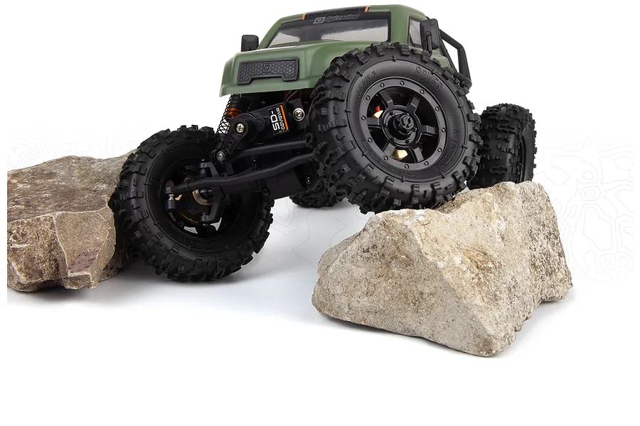 HPI Venture18 CC Flux RC Rock Crawler Electric Brushless 4WD 1/16 Scale - Green image 136133