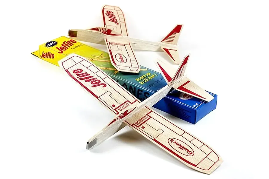 Guillows Jetfire Twin Pack 300mm Balsa Gliders image 136174