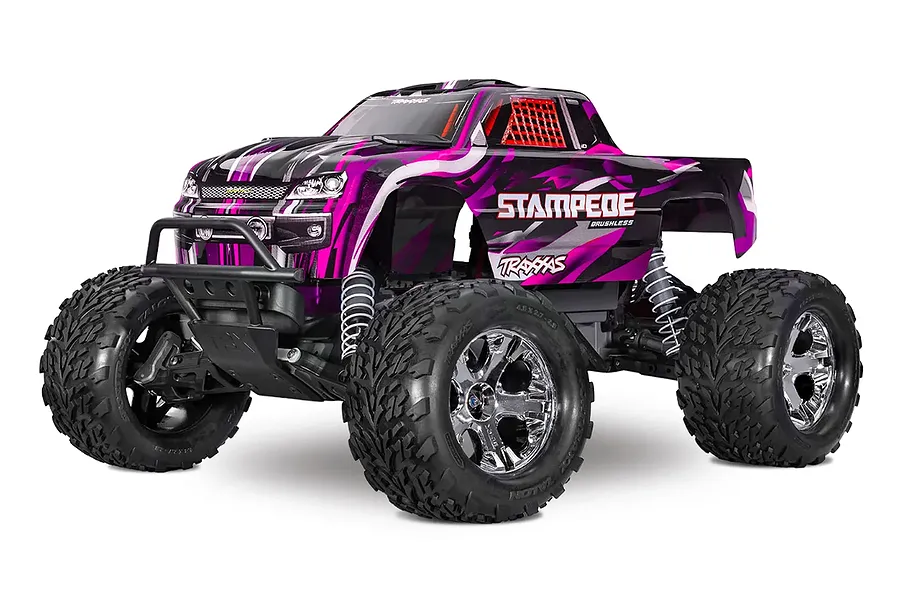 Traxxas Stampede BL-2S RC Monster Truck Electric Brushless 2WD 1/10 Scale RTR image 136193