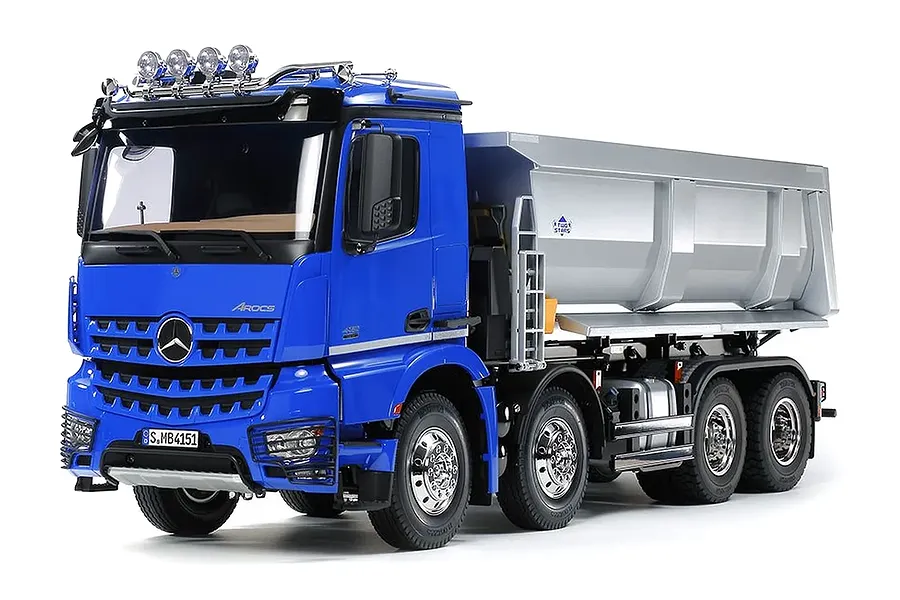 Tamiya Mercedes-Benz Arocs 4151 8X4 RC Tipper Truck Electric 4WD 1/14 Scale Kit image 136194