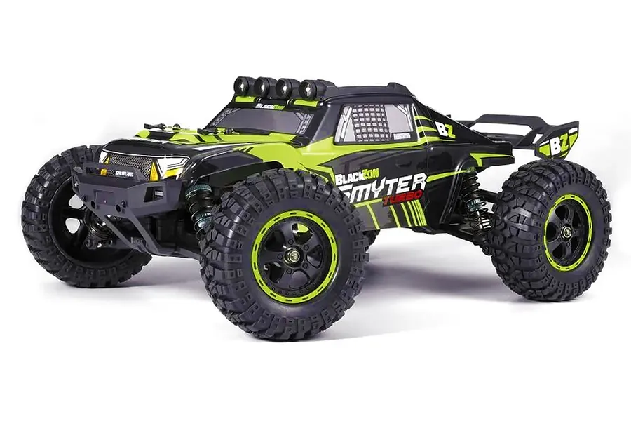 BlackZon Smyter Turbo DT RC Desert Truck Brushless Electric 4WD 1/12 Scale RTR - Green image 136200