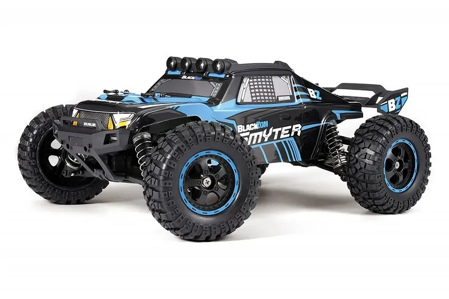 BlackZon Smyter DT RC Desert Truck Electric 4WD 1/12 Scale RTR - Blue image 136203