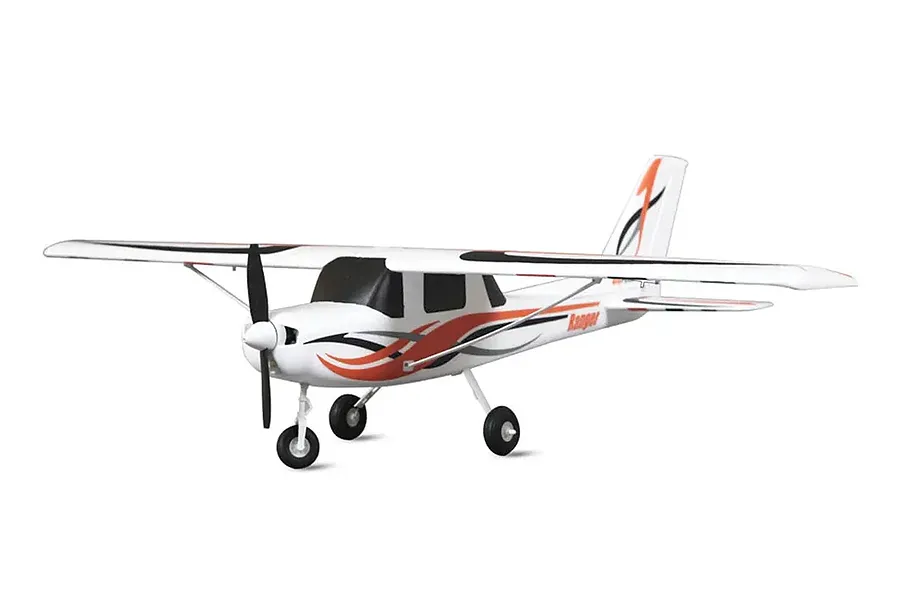 FMS RC Plane Ranger Gyro 850mm Trainer RTF - White/Red image 136204