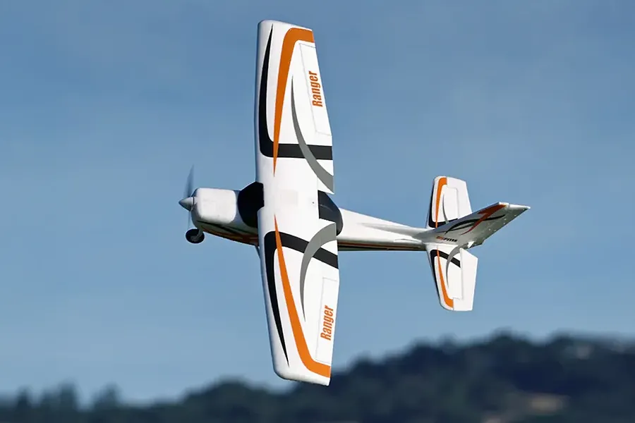FMS RC Plane Ranger Gyro 850mm Trainer RTF - White/Red image 136209