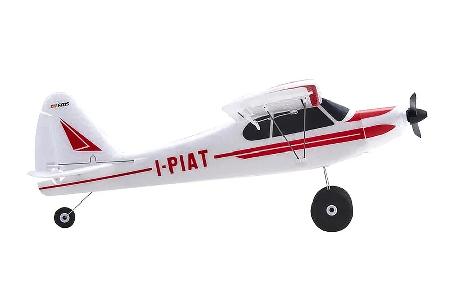FMS RC Plane PA-18 Super Cub 500mm 3D Aerobatic RTF - White/Red image 136216