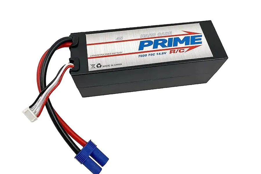 Prime RC 14.8v 7600mAh 75C Hard Case LiPo Battery image 136241