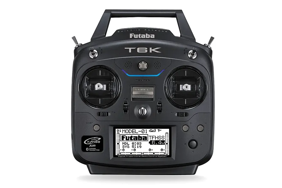 Futaba T6K 2.4Ghz 8ch T-FHSS Transmitter w/ R3006SB Receiver &amp;amp; Battery - Mode 2 image 136247