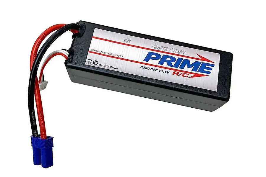 Prime RC 11.1v 5200mAh 50C Hard Case LiPo Battery image 136248