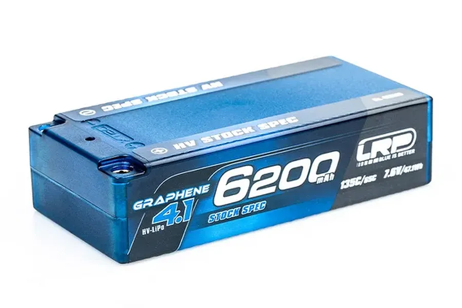 LRP 7.6V 6200mAh 135C HV Shorty Hard Case LiPo Battery image 136311