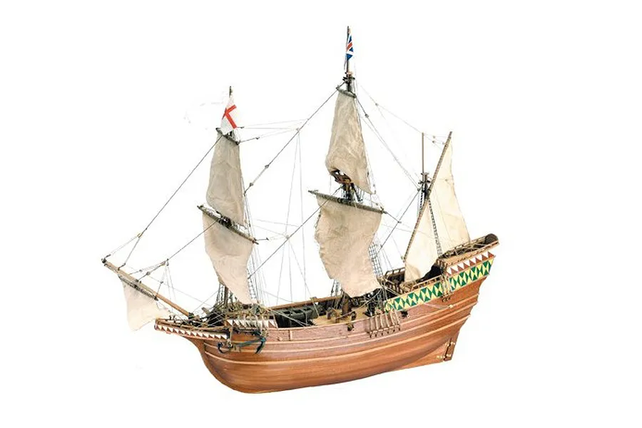 Artesania Latina 1/64 1620 Mayflower Scaled Wooden Model Ship Kit image 136330