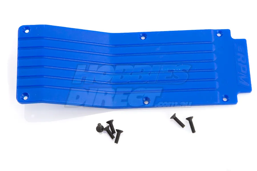 RPM Blue T/E-Maxx 1.5/2.5 Center Skid Plate image 1