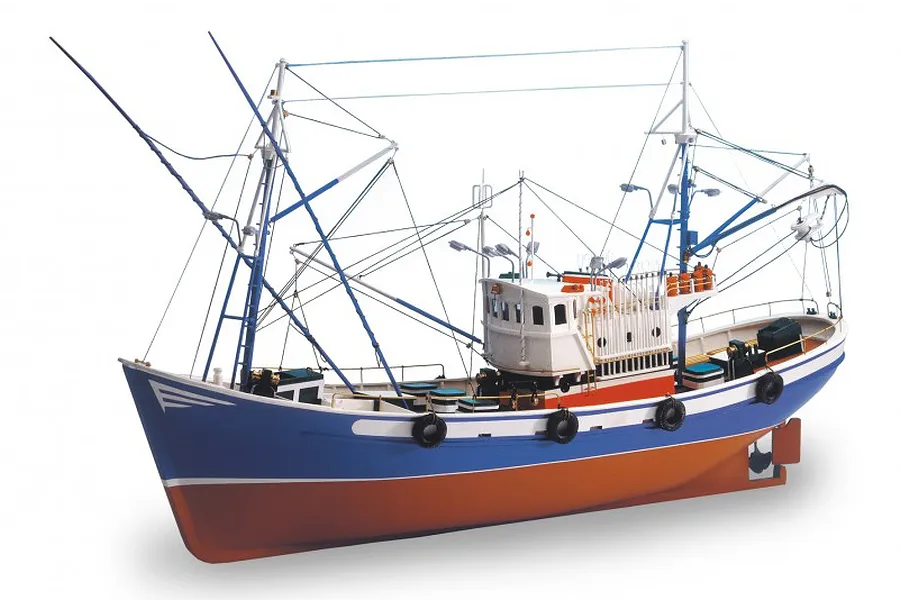 Artesania Latina 1/40 Carmen II Tuna Boat Scaled Wooden Model Ship Kit image 136333
