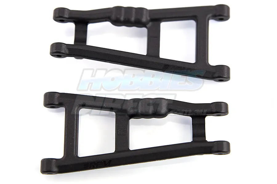 RPM Black E-Rustler/E-Stampede Rear Suspension Arms image 13644