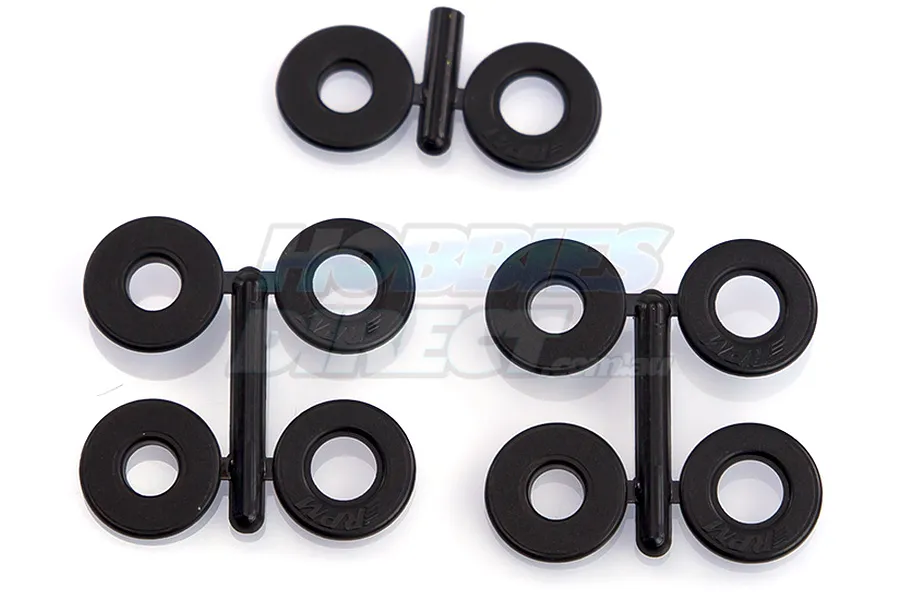 RPM Black 5mm (3/16&amp;quot;) Body Shell Savers image 13658