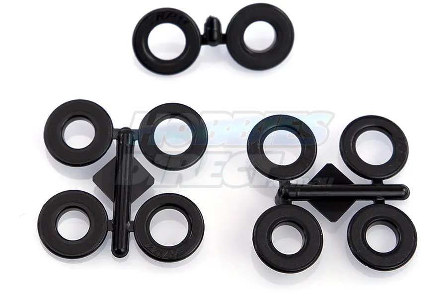 RPM Black 6mm (1/4&amp;quot;) Body Shell Savers image 13660