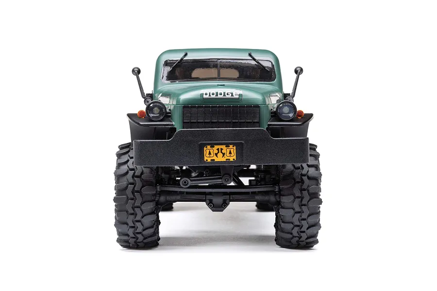 Axial SCX24 Dodge Power Wagon RC Rock Crawler Electric 4WD 1/24 Scale RTR - Green image 136907