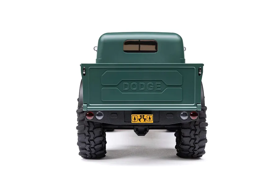 Axial SCX24 Dodge Power Wagon RC Rock Crawler Electric 4WD 1/24 Scale RTR - Green image 136908