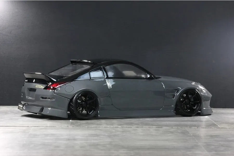 Pandora RC 1/10 Z33 (350Z) Fairlady Z Drift Labo. Line Unpainted Body Shell - Clear image 137017