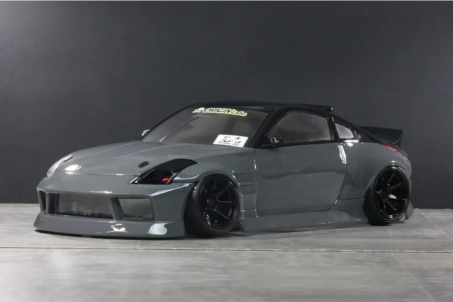 Pandora RC 1/10 Z33 (350Z) Fairlady Z Drift Labo. Line Unpainted Body Shell - Clear image 137019