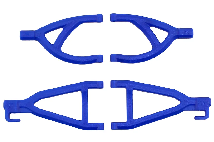 RPM Blue 1/16 E-Revo Rear Upper &amp;amp; Lower Suspension Arm Set image 13707