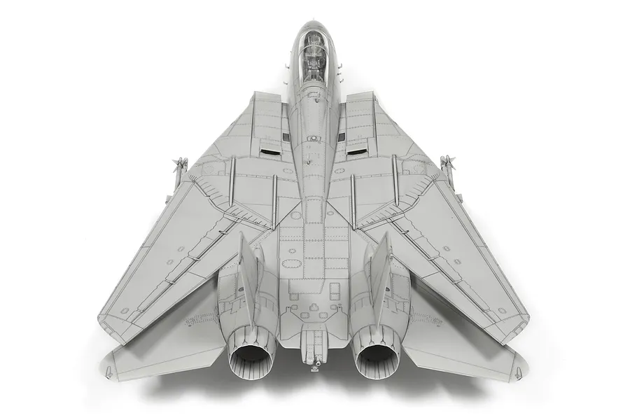 Tamiya 1/72 Grumman F-14D Tomcat Fighter Scaled Plastic Model Kit image 137089