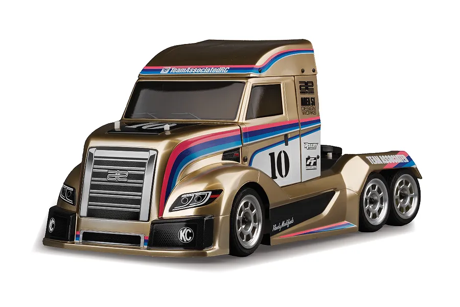 Team Associated RC10 American Custom RC Semi Truck Electric 6WD 1/10 Scale Kit - Metallic Edition image 137123