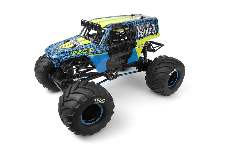 HPI Monster King Ford Bronco Big Kahuna 4400 RC Monster Truck Electric 4WD 1/10 Scale RTR - Blue image 137167