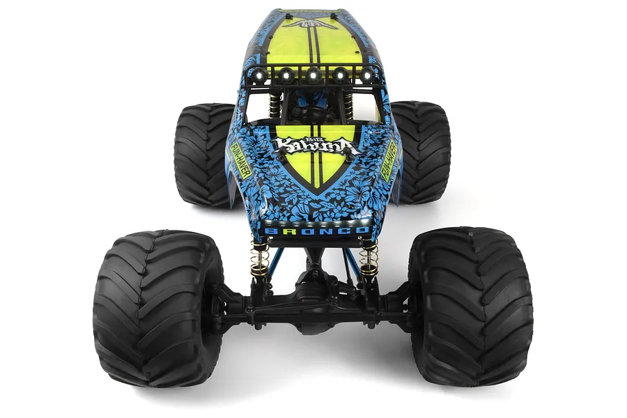 HPI Monster King Ford Bronco Big Kahuna 4400 RC Monster Truck Electric 4WD 1/10 Scale RTR - Blue image 137172