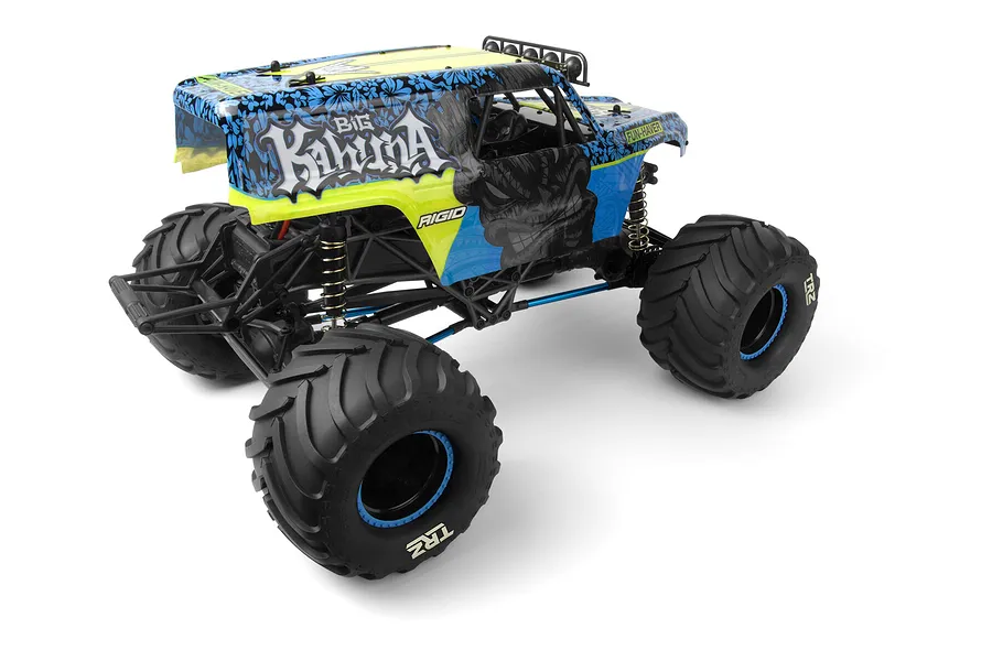 HPI Monster King Ford Bronco Big Kahuna 4400 RC Monster Truck Electric 4WD 1/10 Scale RTR - Blue image 137173