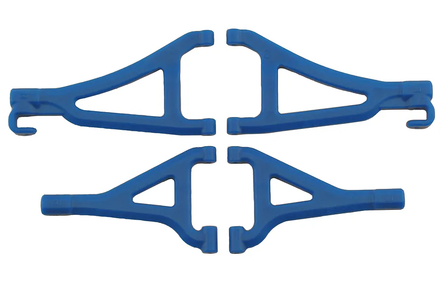 RPM Blue 1/16 E-Revo Front Upper &amp;amp; Lower Suspension Arm Set image 13720
