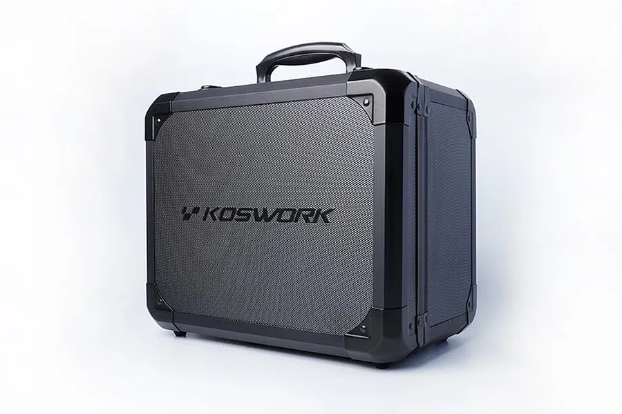 Koswork Aluminium Mini V2 Carry Case with FlySky Noble NB4 Foam - Black image 137207