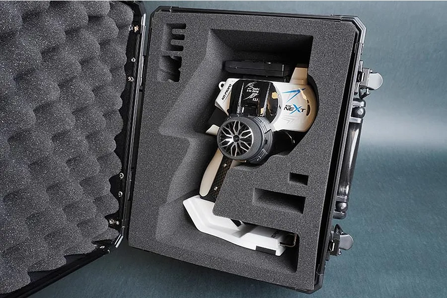 Koswork Aluminium Mini V2 Carry Case with FlySky Noble NB4 Foam - Black image 137213