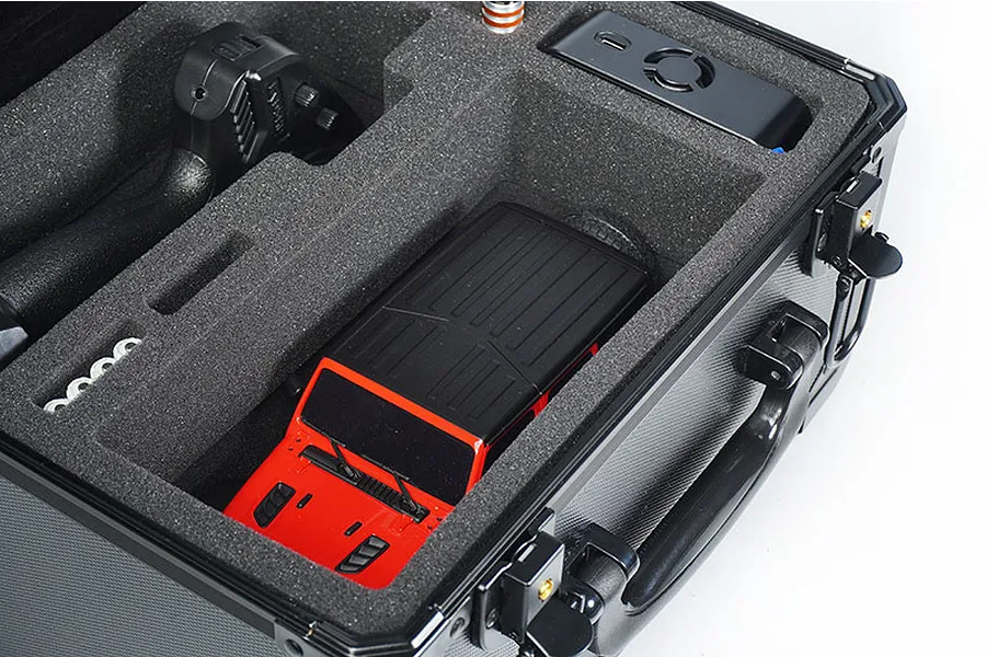 Koswork Aluminium Mini V2 Carry Case with FlySky Noble NB4 Foam - Black image 137216