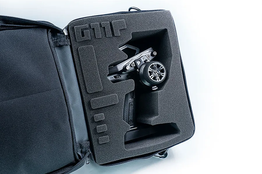 Koswork Mini Transmitter Bag with FlySky FS-G11P Transmitter Foam - Black image 137238