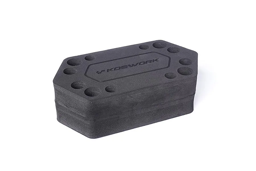Koswork 206x110x60mm Hard Foam Car Stand - Black image 137245