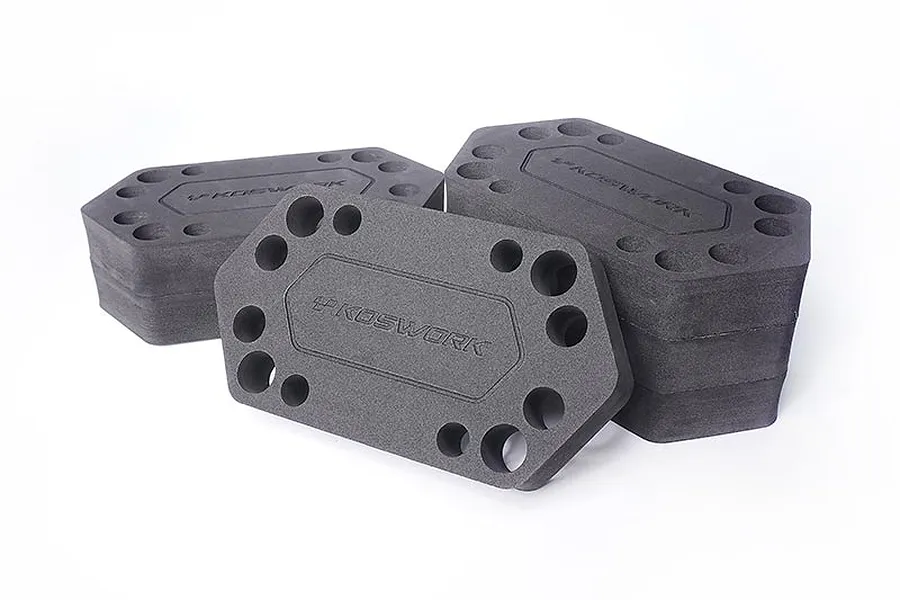 Koswork 206x110x60mm Hard Foam Car Stand - Black image 137246