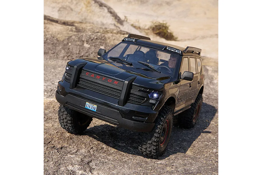 FMS Canyon RS RC Rock Crawler Electric 4WD 1/10 Scale RTR - Black image 137264