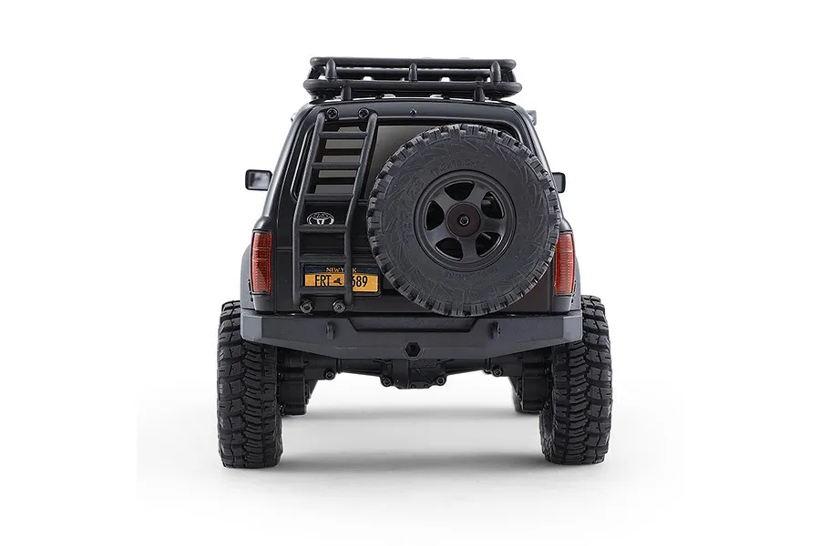 FMS FCX18 Toyota Land Cruiser 80 RC Rock Crawler Electric Brushless 4WD 1/18 Scale RTR - Black image 137270