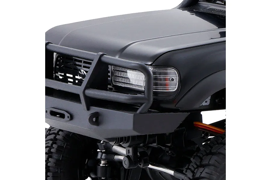 FMS FCX18 Toyota Land Cruiser 80 RC Rock Crawler Electric Brushless 4WD 1/18 Scale RTR - Black image 137272