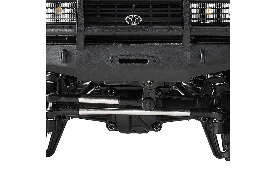 FMS FCX18 Toyota Land Cruiser 80 RC Rock Crawler Electric Brushless 4WD 1/18 Scale RTR - Black image 137278
