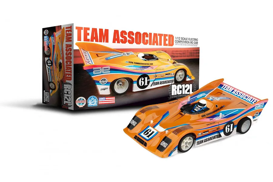 Team Associated RC12L Competition RC Pan Car Electric 2WD 1/12 Scale Kit - Graphite Edition image 137377