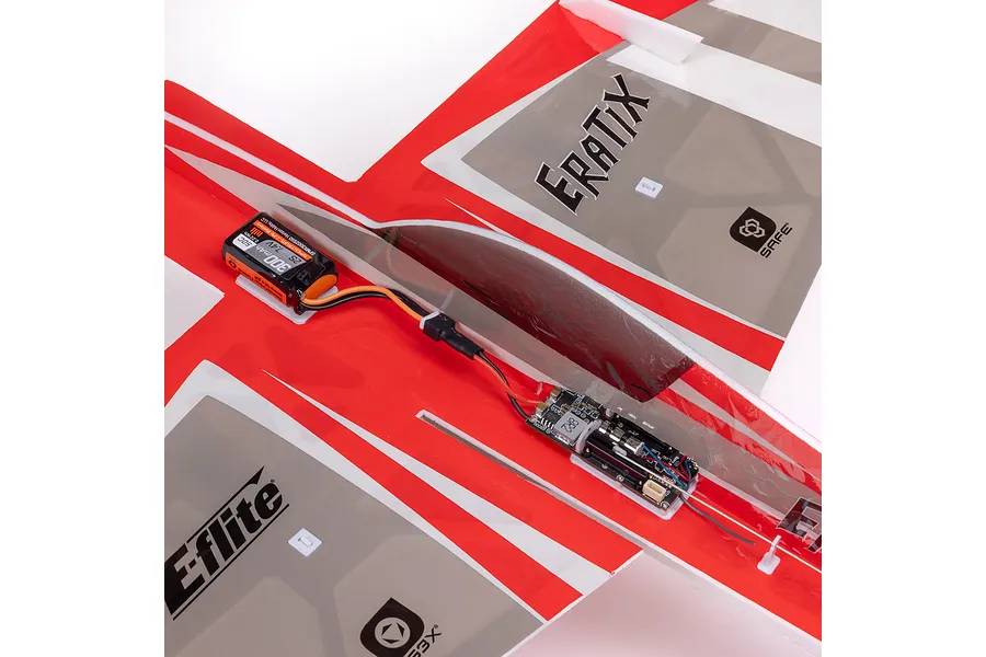 E-Flite RC Plane UMX Eratix 3D Flat Foamy 450mm BNF Basic with Safe Select Technology image 137425