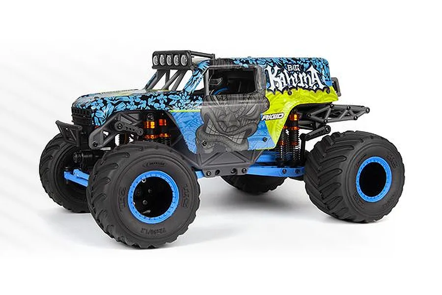 HPI Mini-King Ford Bronco Big Kahuna 4400 RC Monster Truck Electric Brushless 4WD 1/18 Scale RTR - Blue image 137437