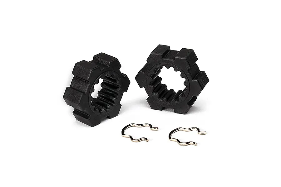 Traxxas 24mm Wheel Hex 2Pcs - Black image 137441