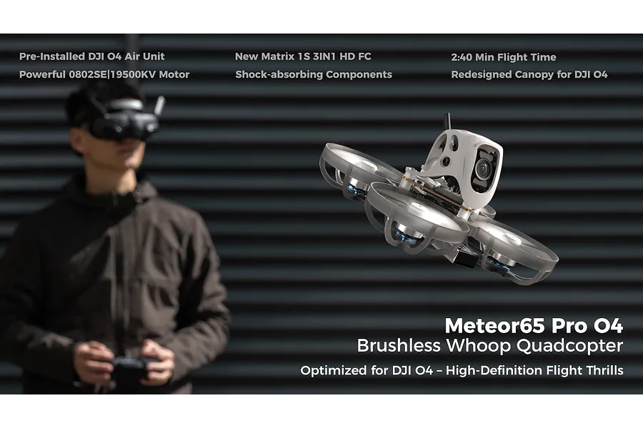 BetaFPV Meteor65 Pro O4 Whoop ELRS FPV Drone - Drone Only image 137513