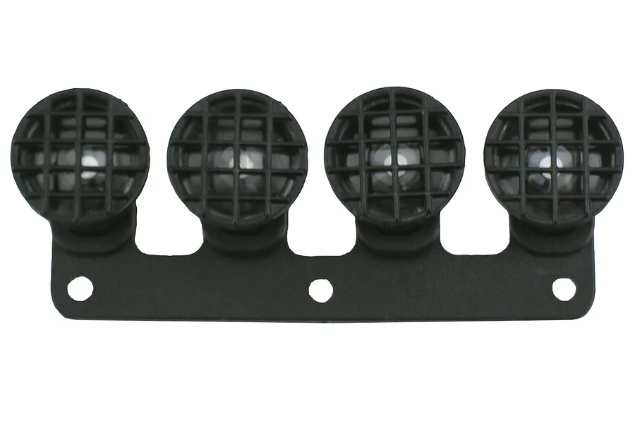 RPM Black Slash 2WD/Nitro Slash/SC10/SCTE RPM Front Bumper Light Bucket Set image 13756