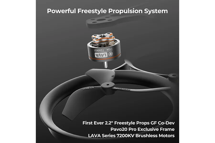 BetaFPV Pavo20 Pro Brushless Whoop ELRS O4 Pro Drone - Drone Only image 137557