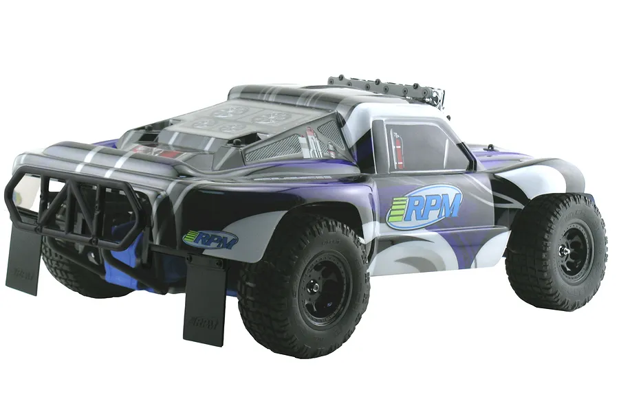 RPM Black Slash 2WD Rear Bumper Set image 13762