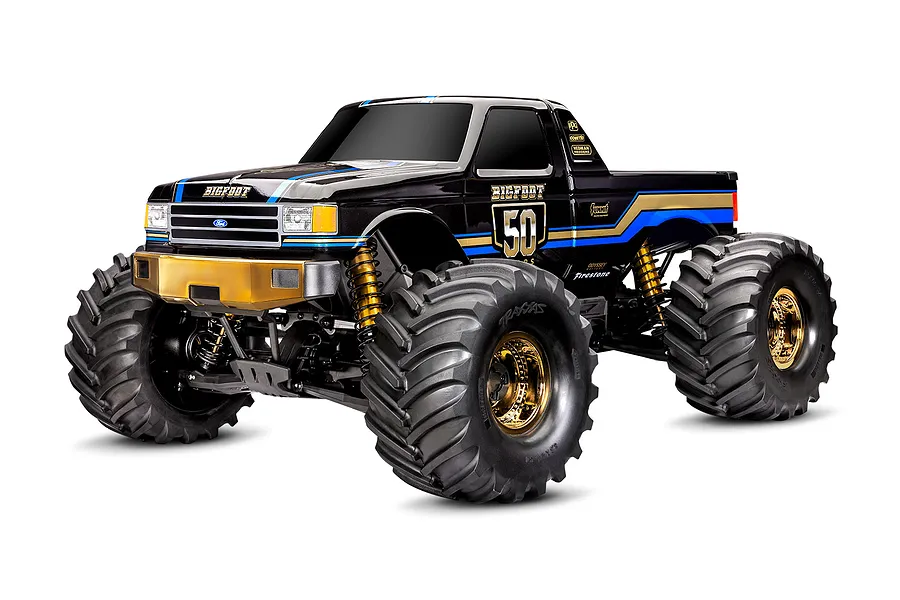 Traxxas X-Monster Bigfoot 50th Anniversary 8S RC Monster Truck Electric Brushless 4WD 1/5 Scale RTR image 137612