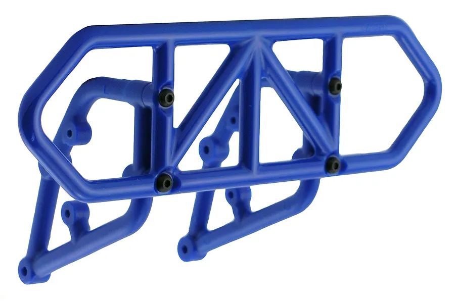RPM Blue Slash 2WD Rear Bumper Set image 13764